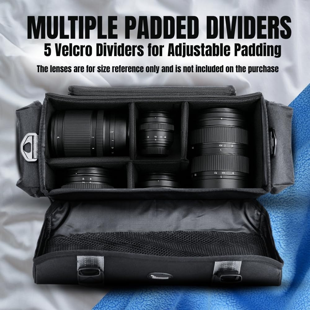 【DOUBLE COMMA】CLOUD BAG　Black Amazon.com : Ultimaxx Large Water-Resistant Camera Bag with